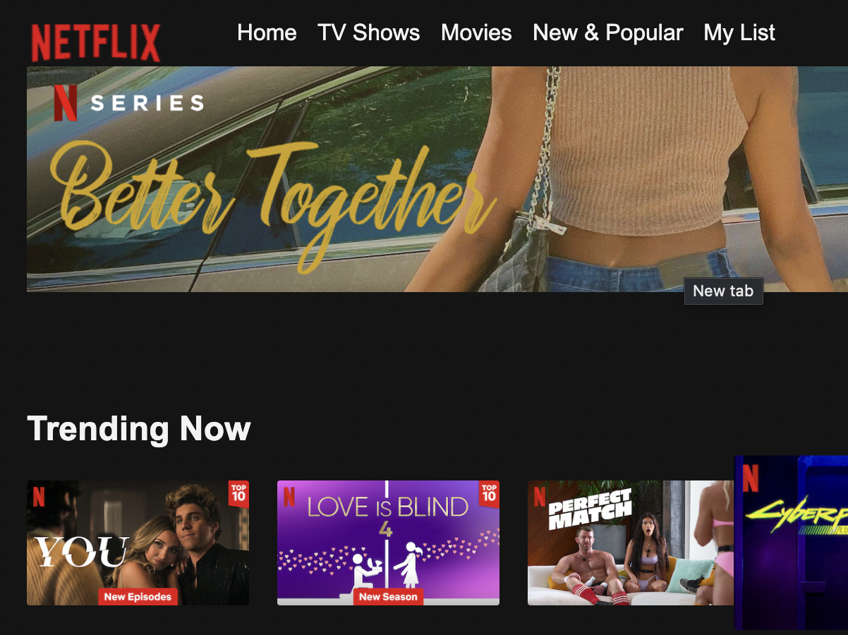 netflix clone